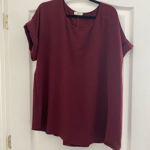Entro Burgundy Top